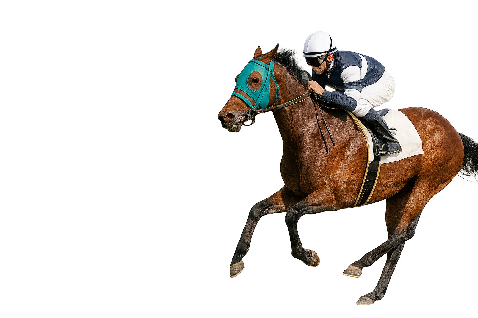 Dynamic racing illustration